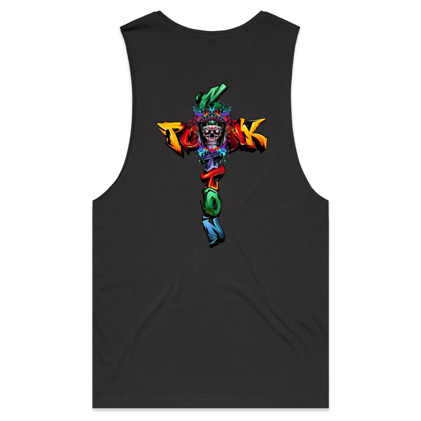 COTTONPUNK X SPLASH - Mens Sleeveless T-Shirt - BACK PRINT