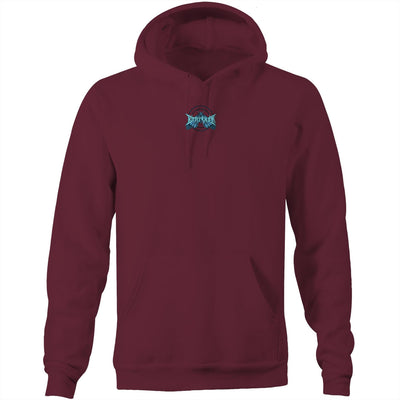 DEATHMOTH - Mens Pocket Hoodie - BACK PRINT