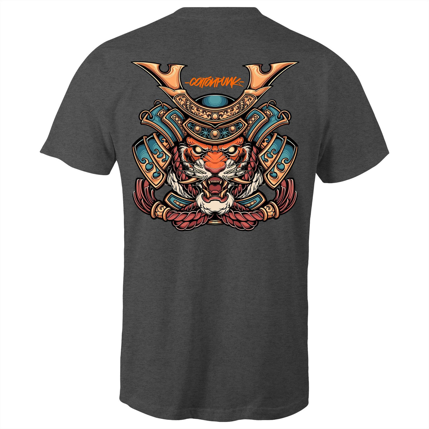 SPIRIT TIGER - Mens T-Shirt - BACK PRINT