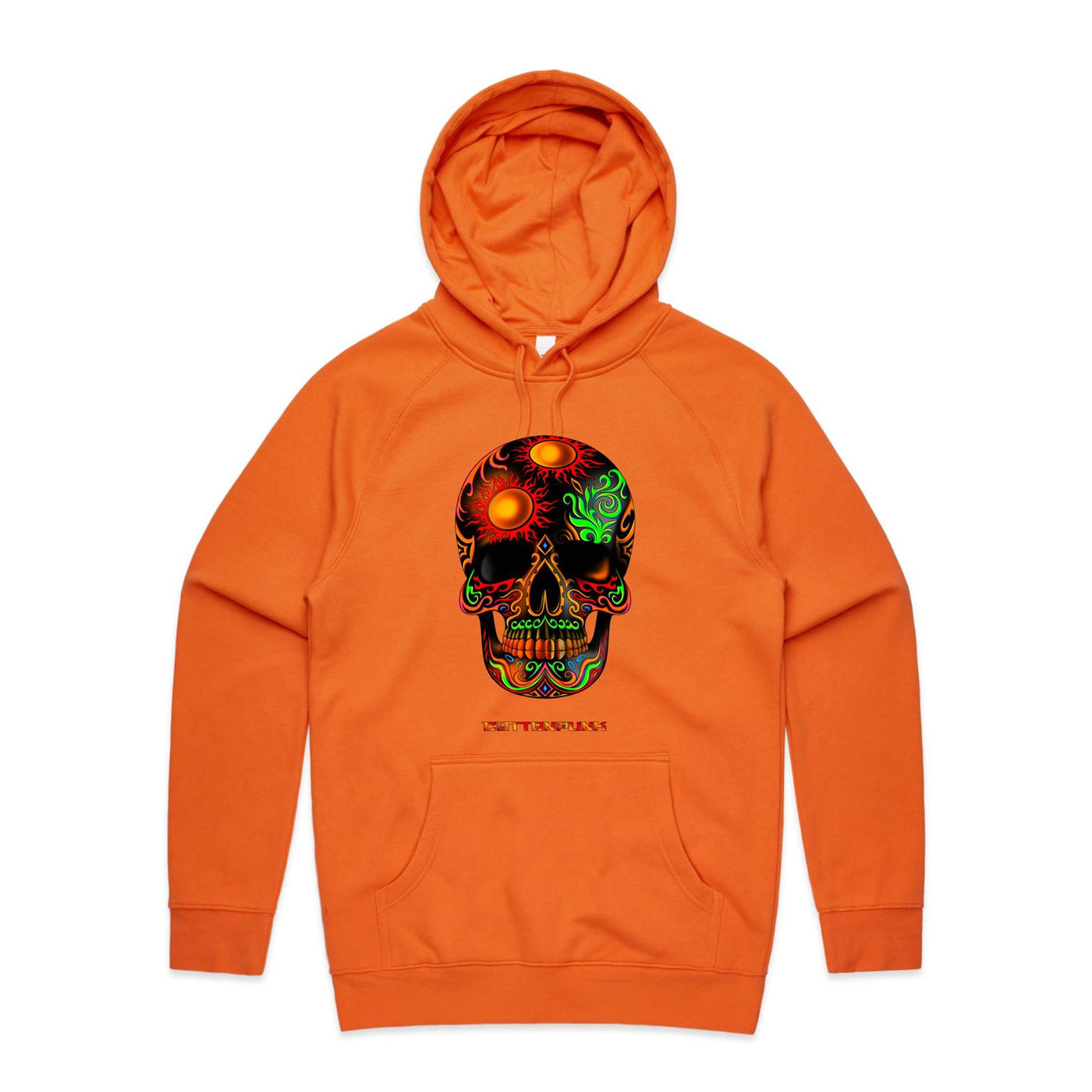 DEATH BY SUNSET - Mens Pocket Hoodie - FRONT PRINT