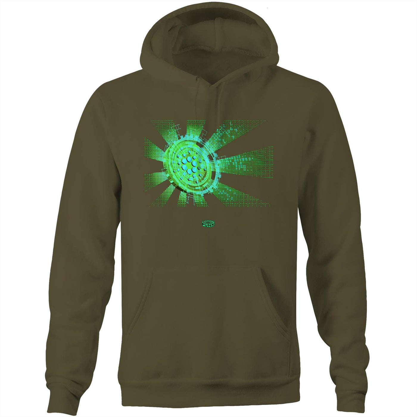 CARDANO III - Mens Pocket Hoodie - FRONT PRINT