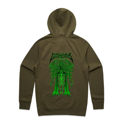 HELLEVATION II - Mens Pocket Hoodie - BACK PRINT