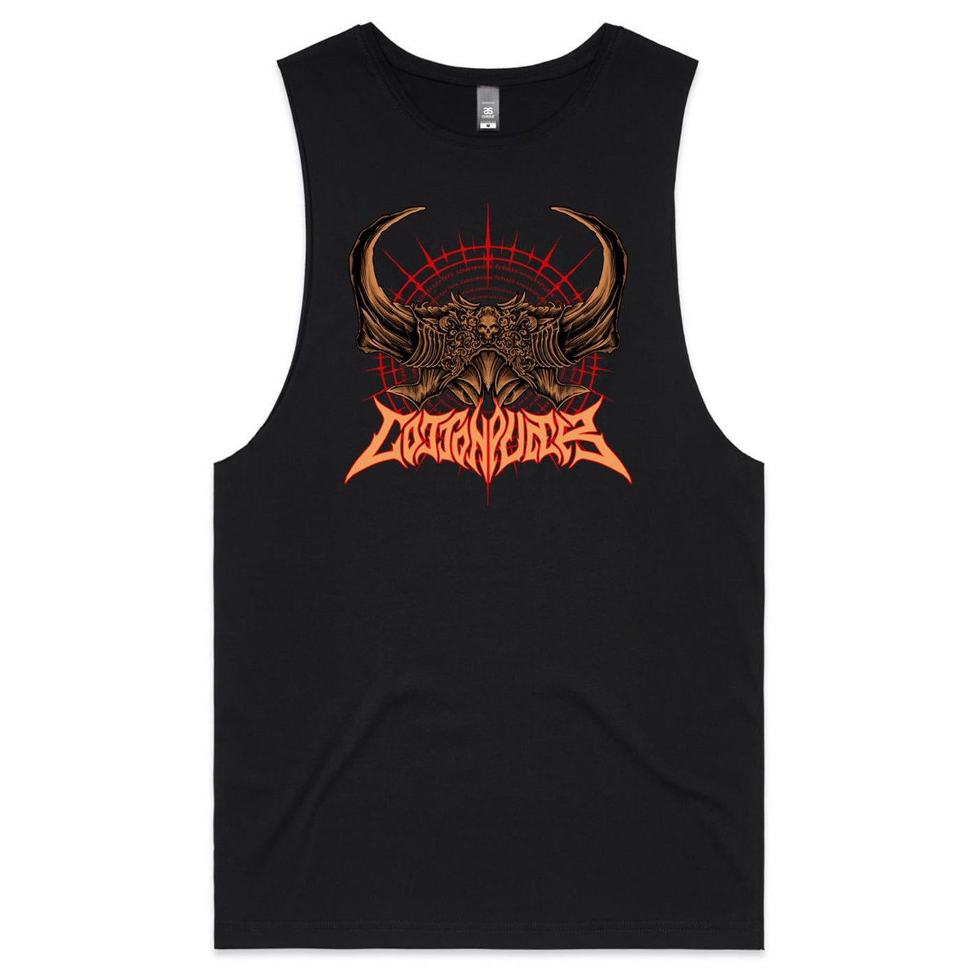 BLACK SPELL IV - Mens Sleeveless T-Shirt - FRONT PRINT