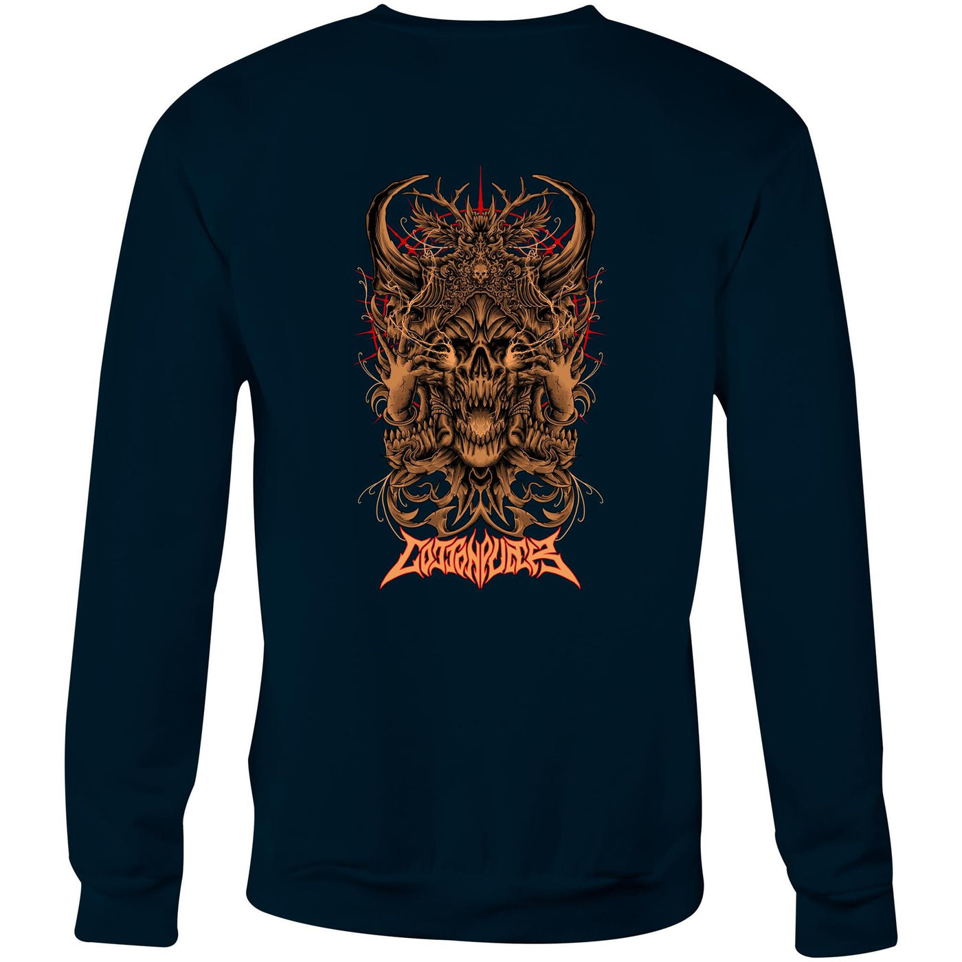 BLACK MAGIC III - Mens Sweatshirt - BACK PRINT