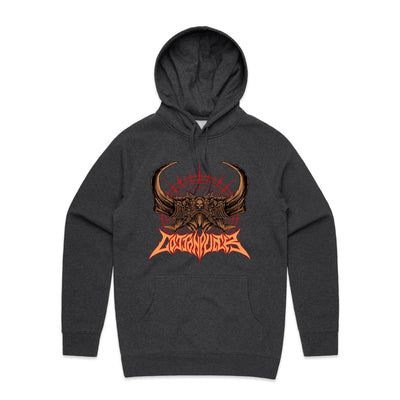 BLACK SPELL IV - Mens Pocket Hoodie - FRONT PRINT