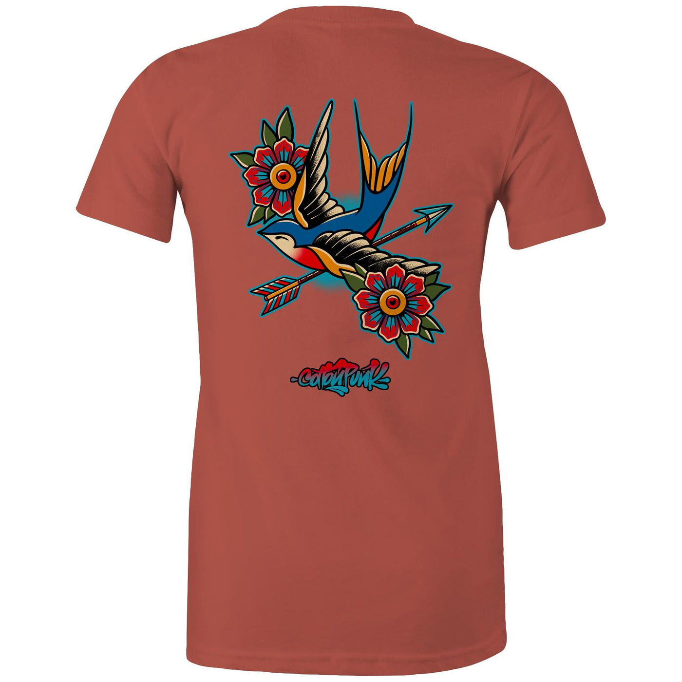 BIRD OF PREY (W) - Womens T-Shirt - BACK PRINT