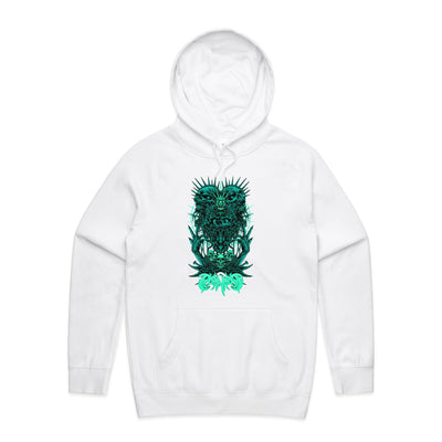 PARANOID II - Mens Pocket Hoodie - FRONT PRINT