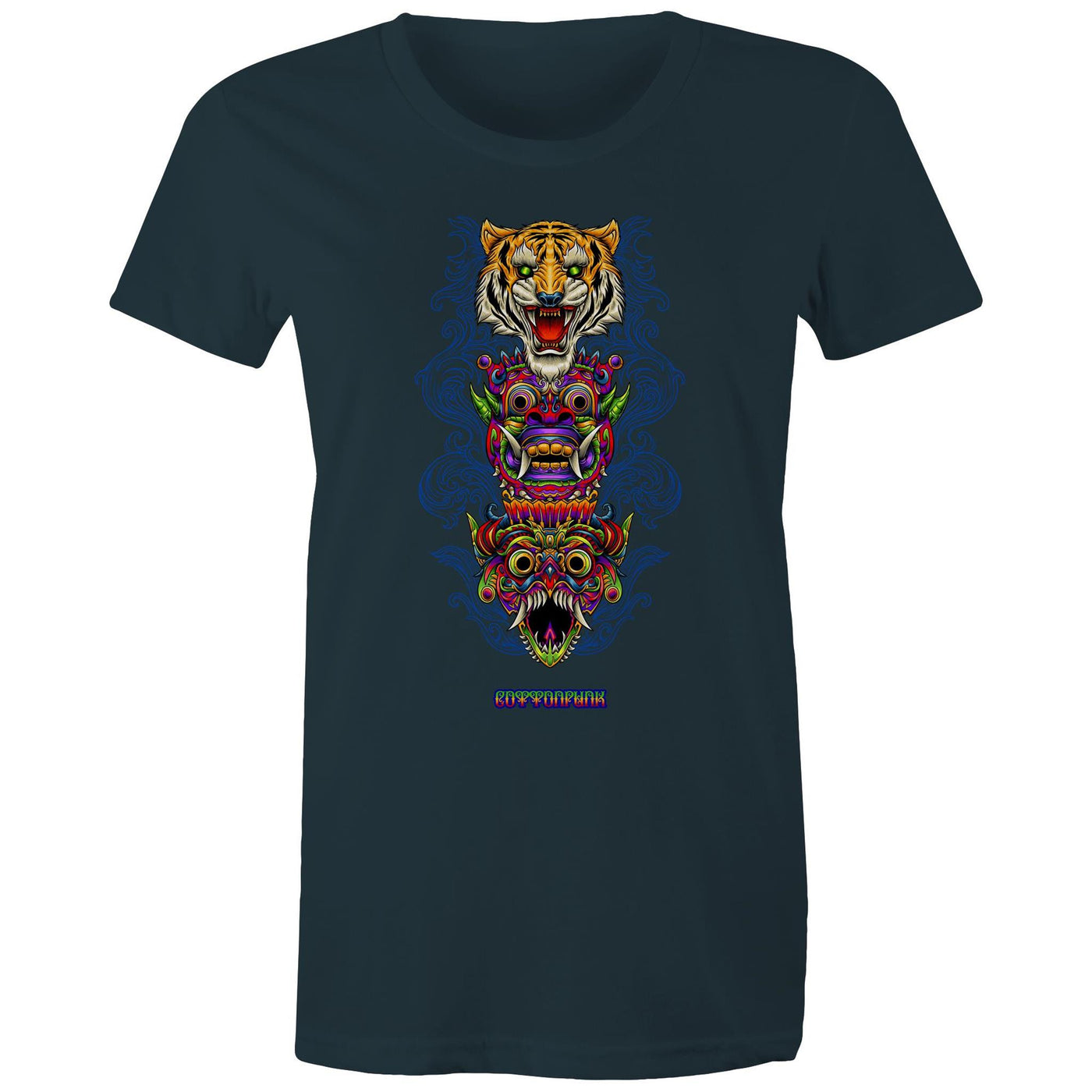 BALI SPIRITS (W) - Womens T-Shirt - FRONT PRINT