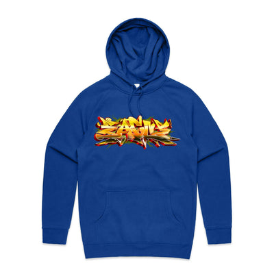 EAGLE (R) - Mens Pocket Hoodie - FRONT PRINT