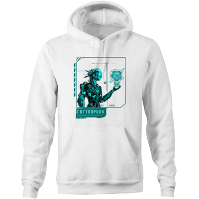 AI CONTROL III - Mens Pocket Hoodie - FRONT PRINT