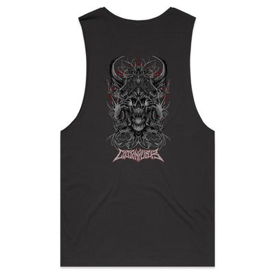 BLACK MAGIC - Mens Sleeveless T-Shirt - BACK PRINT