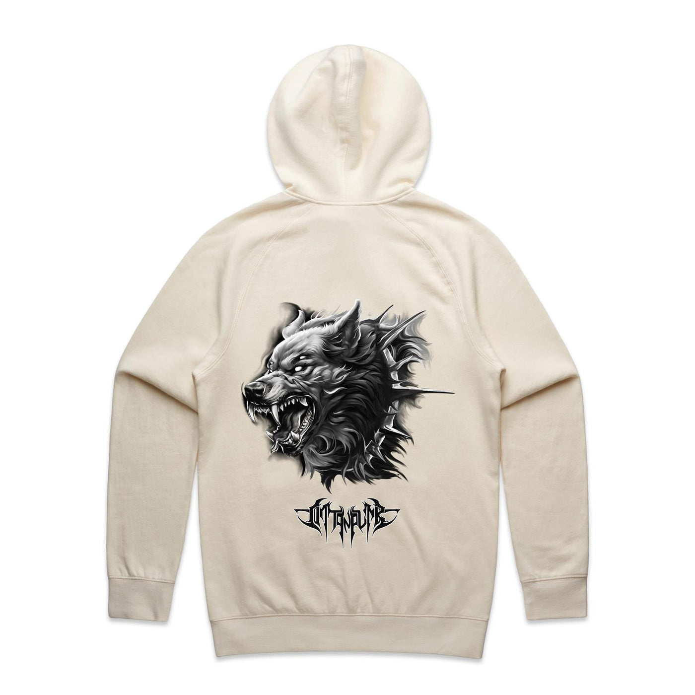 WEREWOLF - Mens Pocket Hoodie - BACK PRINT