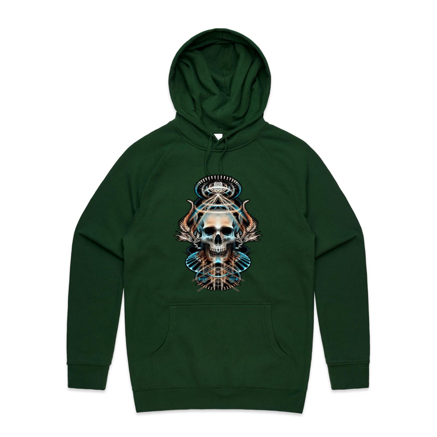 2experiMENTAL - Mens Pocket Hoodie - FRONT PRINT