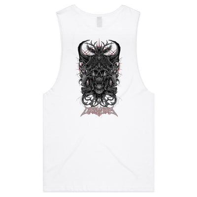 BLACK MAGIC - Mens Sleeveless T-Shirt - BACK PRINT