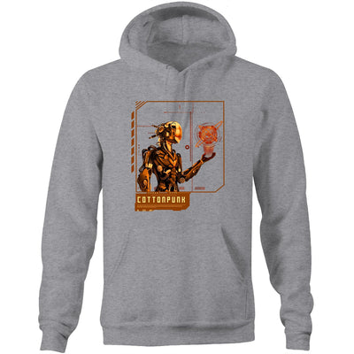 AI CONTROL II - Mens Pocket Hoodie - FRONT PRINT