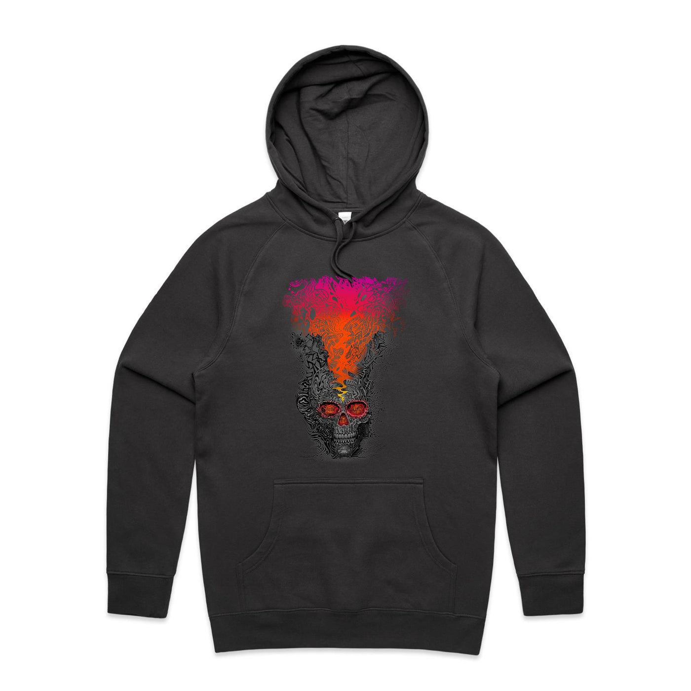 DIGITAL DETOX - Mens Pocket Hoodie - FRONT PRINT