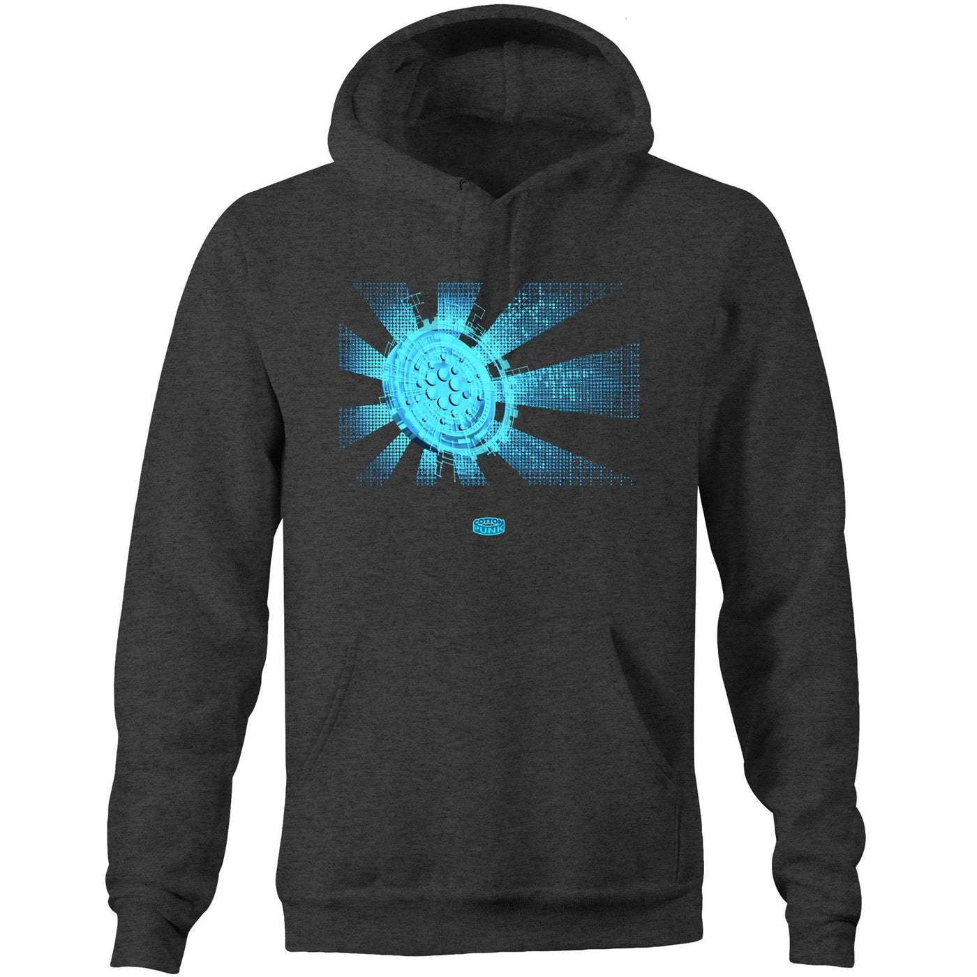 CARDANO - Mens Pocket Hoodie - FRONT PRINT