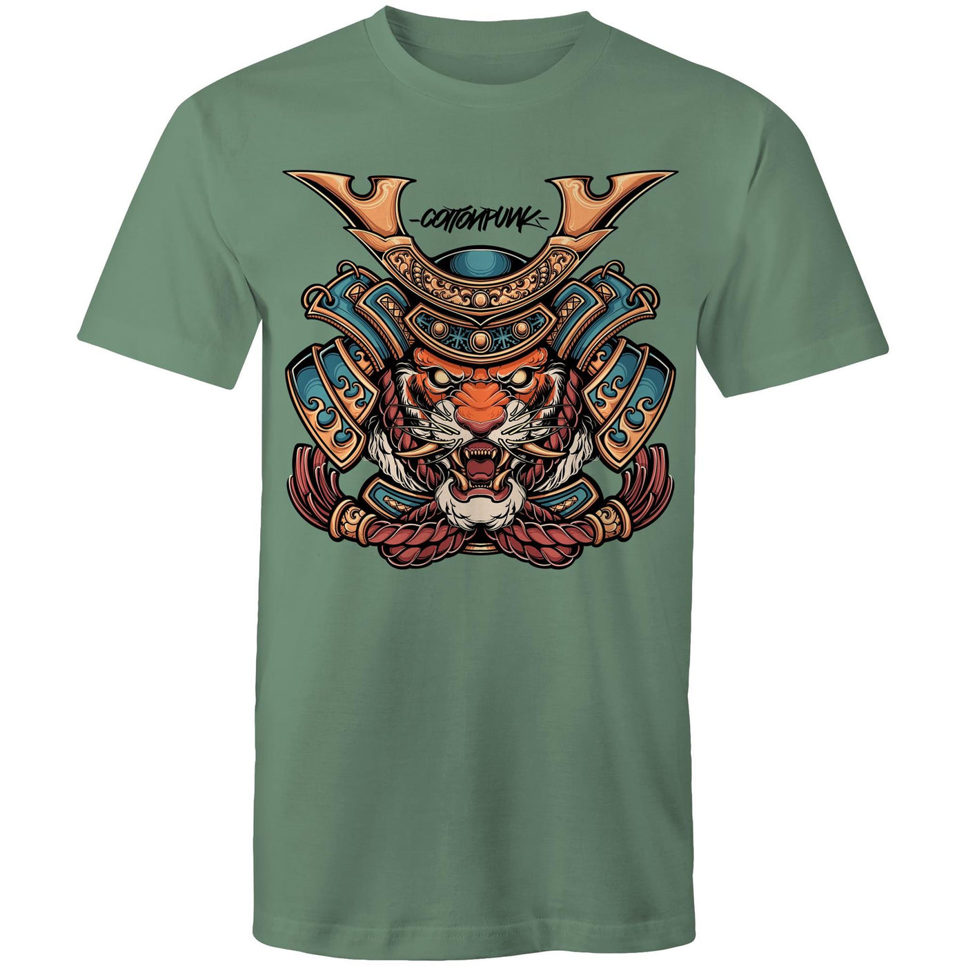 SPIRIT TIGER - Mens T-Shirt - FRONT PRINT