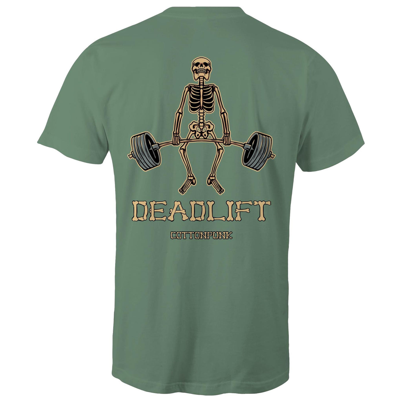 DEADLIFT - Mens T-Shirt - BACK PRINT