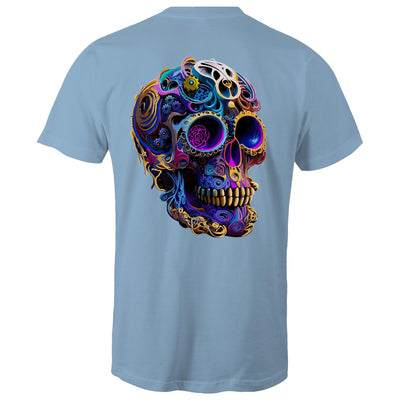 GEARS OF TIME - Mens T-Shirt - BACK PRINT