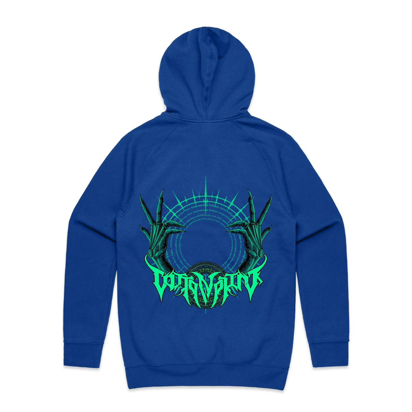 RISING II - Mens Pocket Hoodie - BACK PRINT