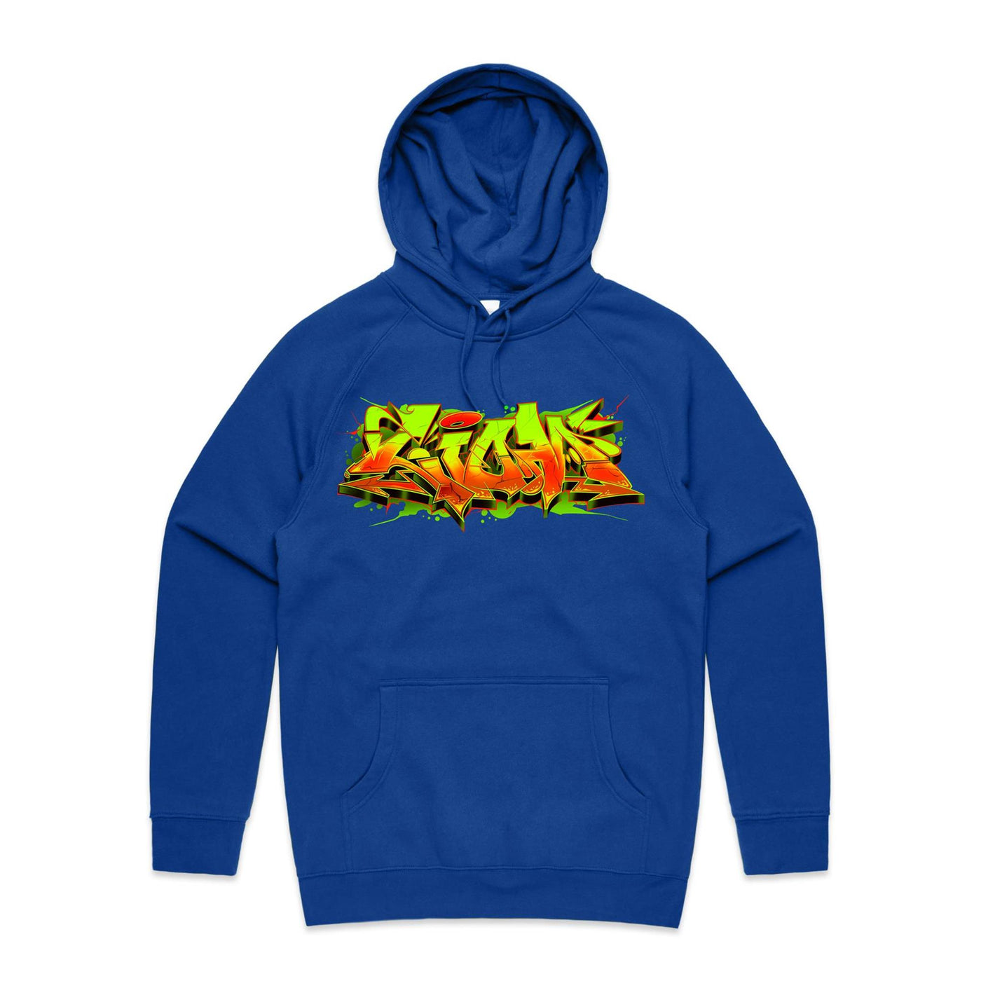 LION (R) - Mens Pocket Hoodie - FRONT PRINT