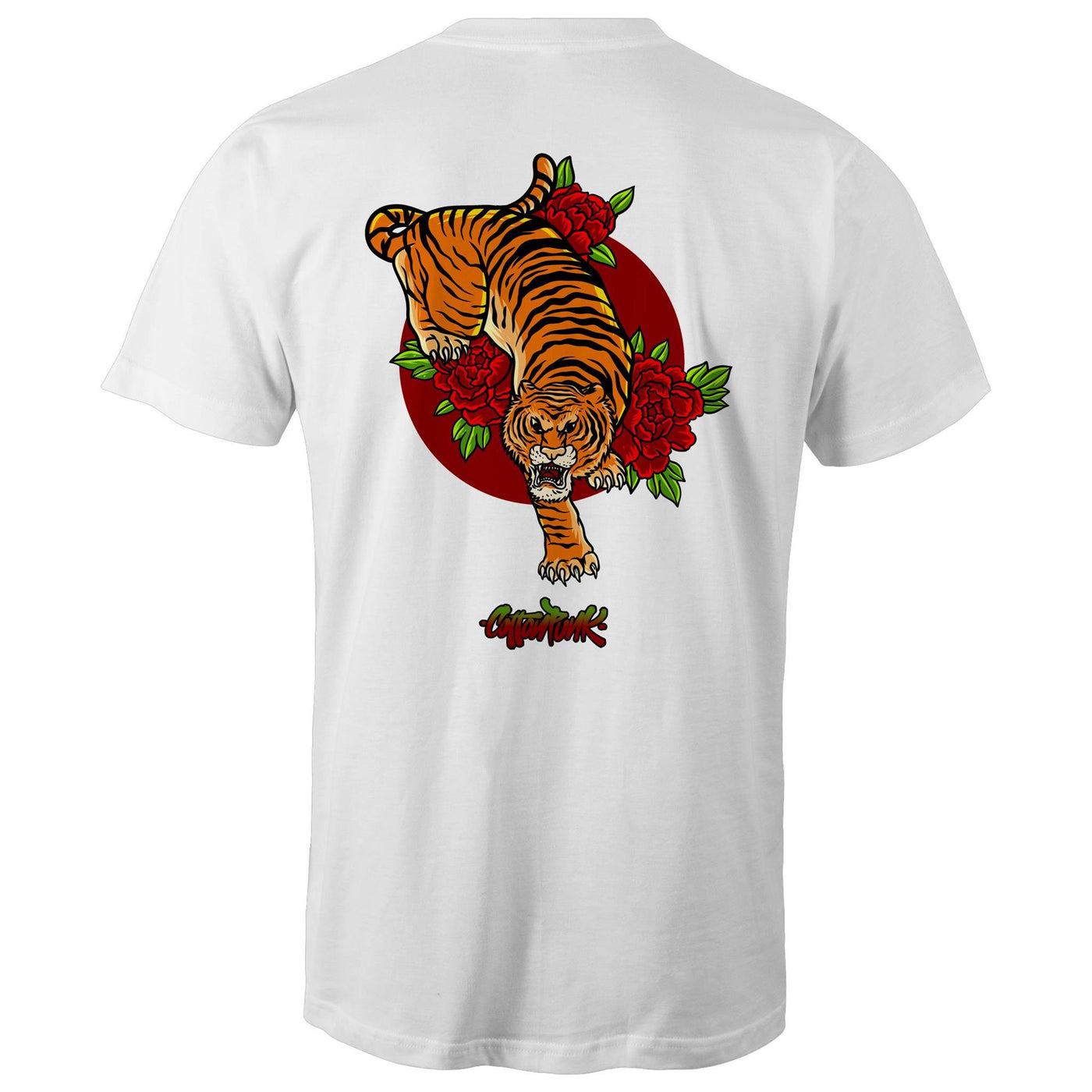 JUNGLE KING - Mens T-Shirt - BACK PRINT