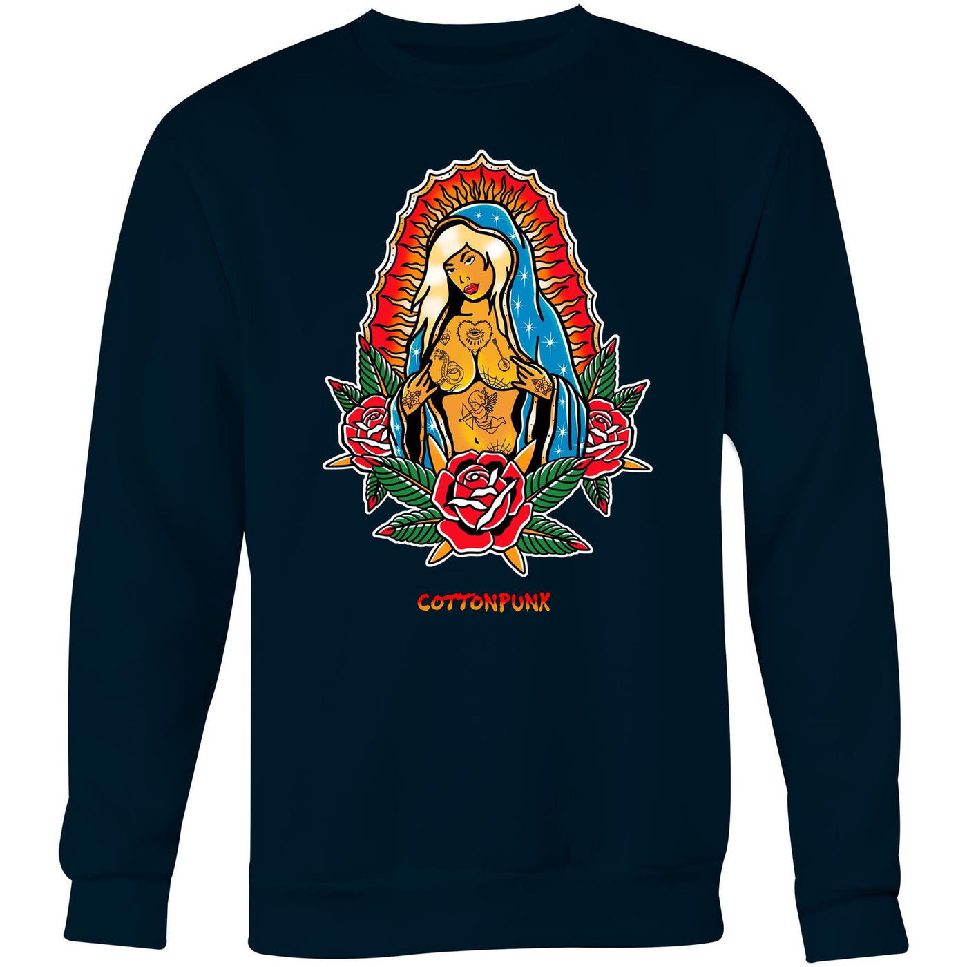 PRAY FOR BETTER TIMES - Mens Sweatshirt - FRONT PRINT