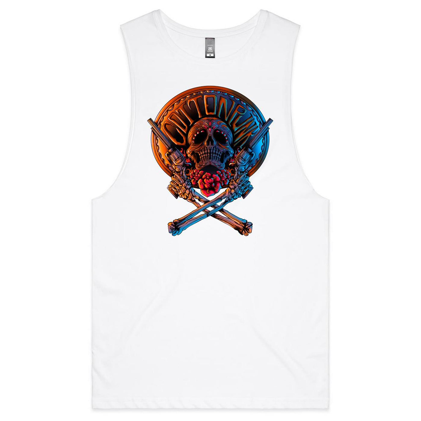 DEAD REDEMPTION - Mens Sleeveless T-Shirt - FRONT PRINT