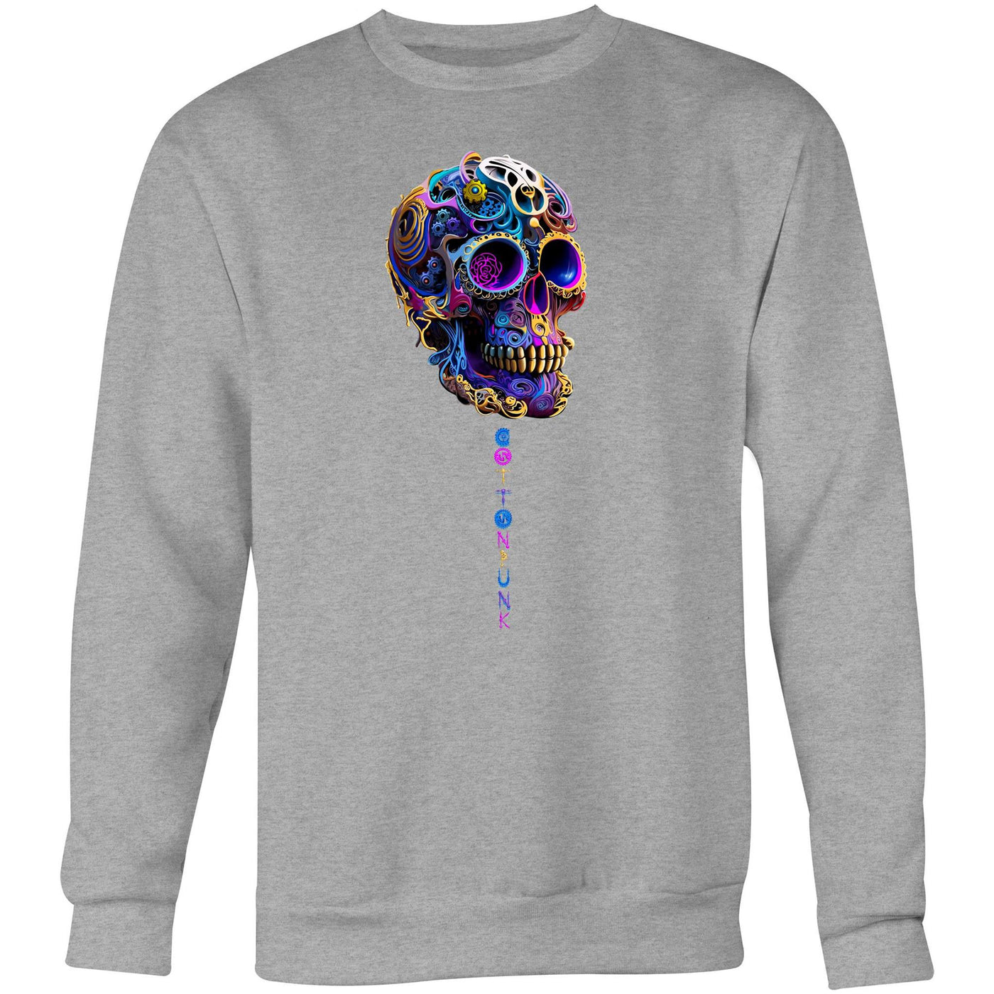 GEARS OF TIME - Mens Sweatshirt - FRONT PRINT