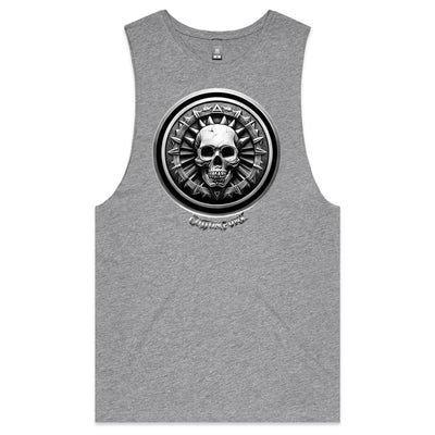 HEAVY METAL - Mens Sleeveless T-Shirt - FRONT PRINT