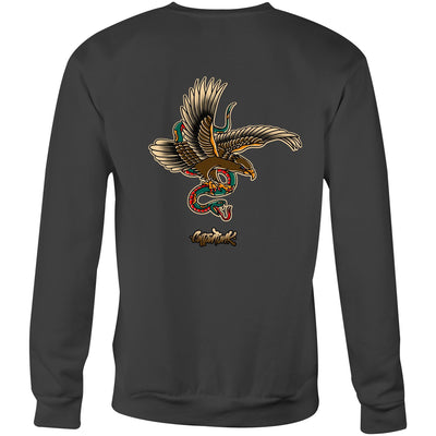 BUZZARD - Mens Sweatshirt - BACK PRINT