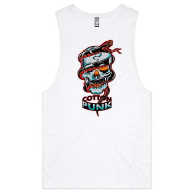 WRAPPED - Mens Sleeveless T-Shirt - FRONT PRINT