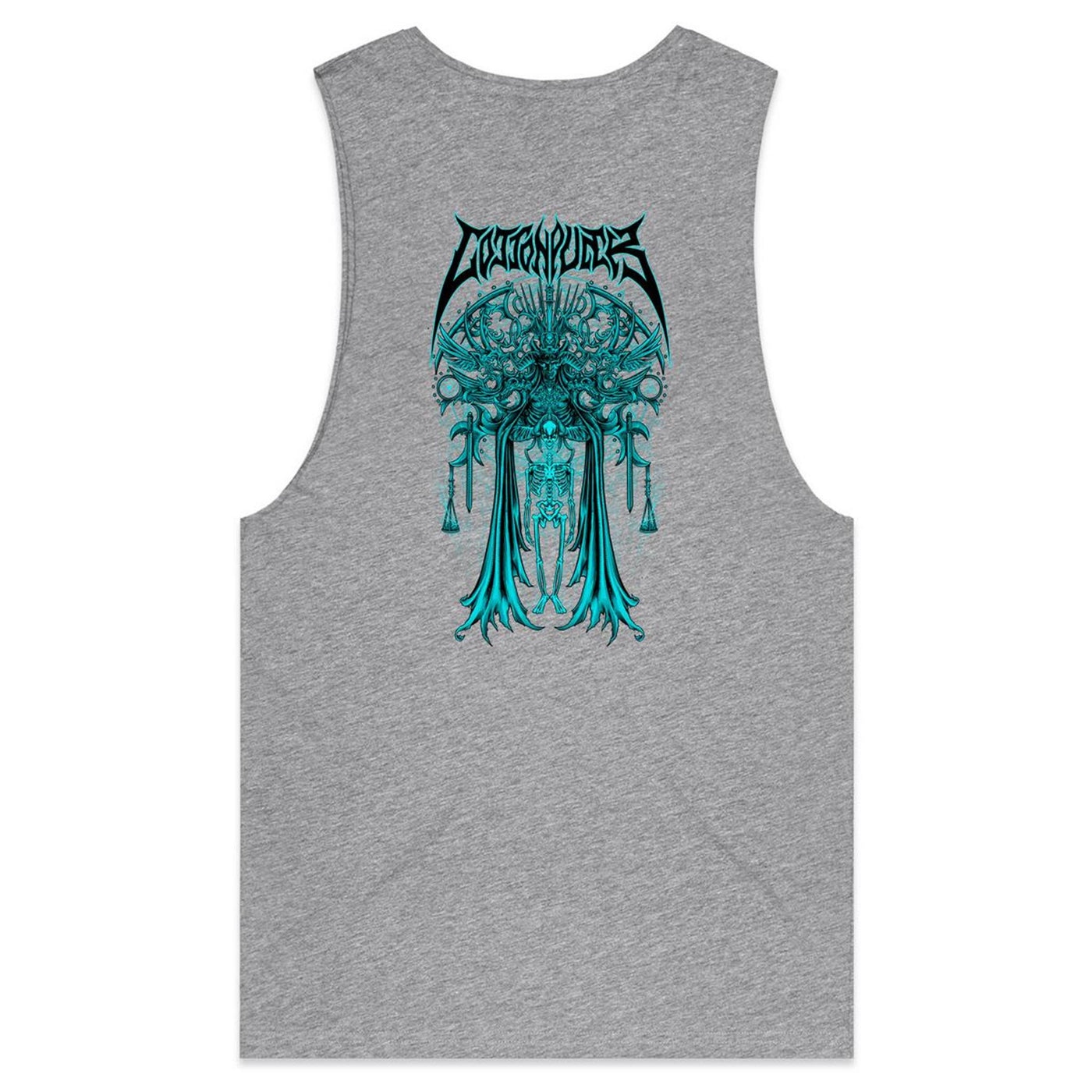 HELLEVATION V - Mens Sleeveless T-Shirt - BACK PRINT