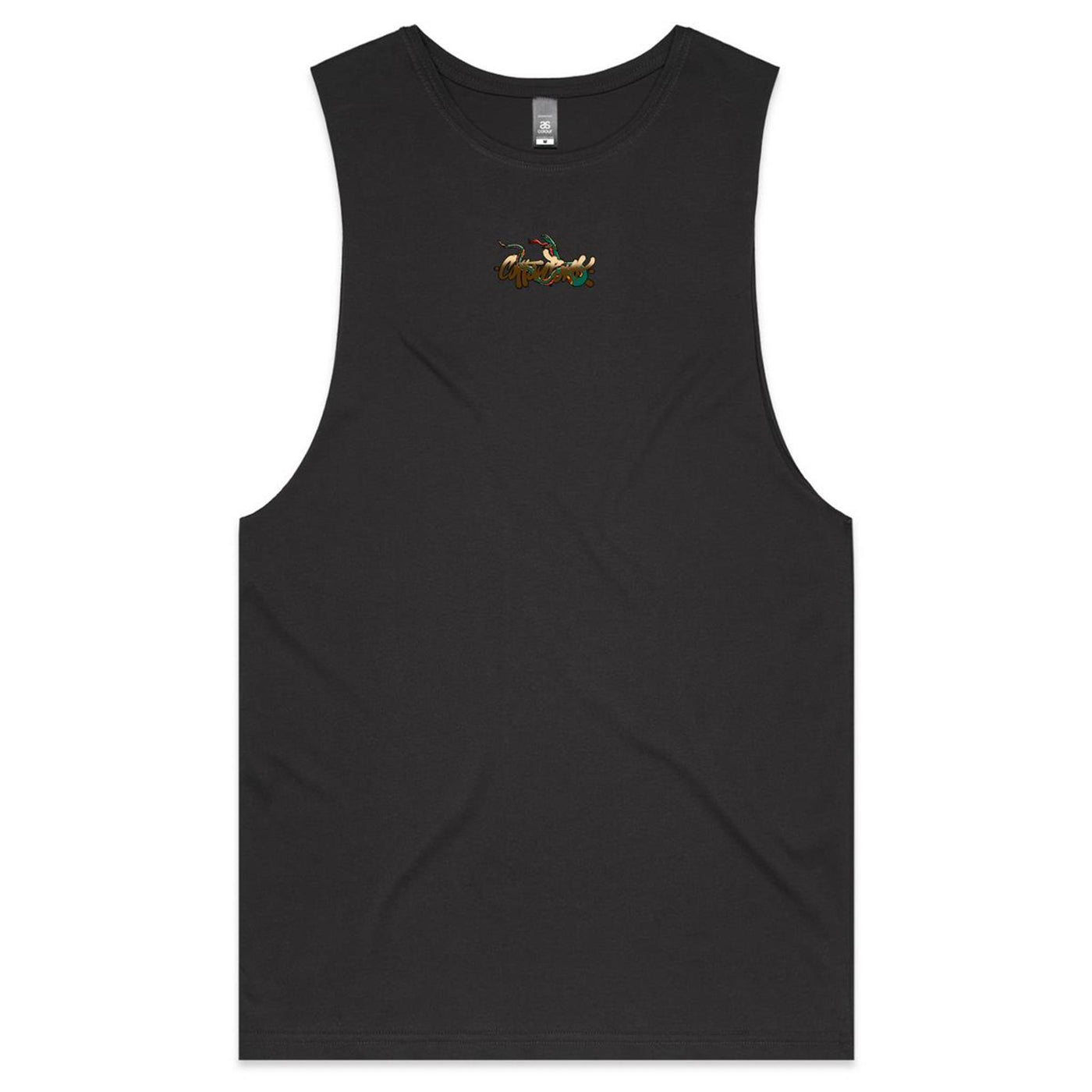 BUZZARD - Mens Sleeveless T-Shirt - BACK PRINT