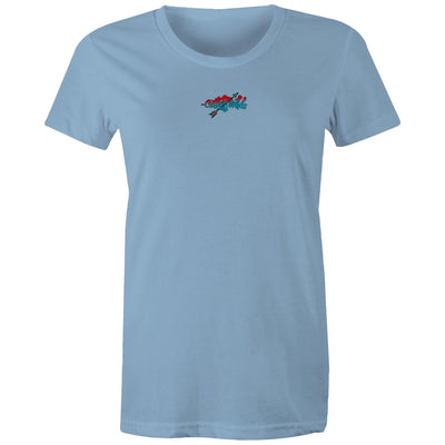 BIRD OF PREY (W) - Womens T-Shirt - BACK PRINT