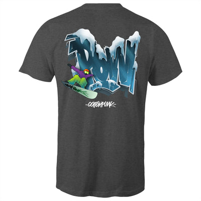 POW - Mens T-Shirt - BACK PRINT