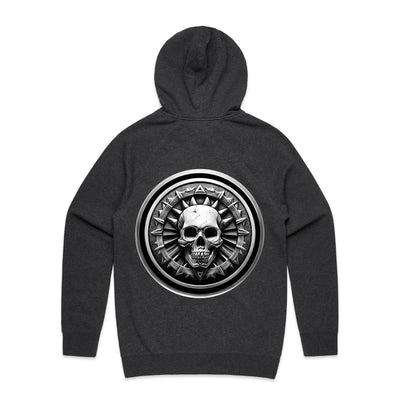 HEAVY METAL - Mens Pocket Hoodie - BACK PRINT