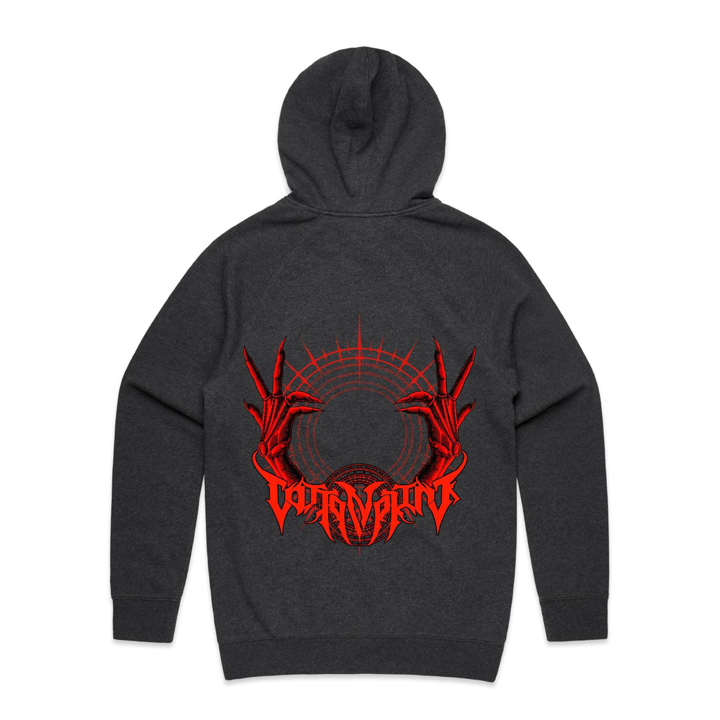 RISING III - Mens Pocket Hoodie - BACK PRINT