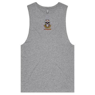 PRAY TO YOUR GODS - Mens Sleeveless T-Shirt - BACK PRINT