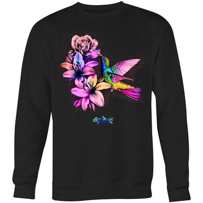 HUMMINGBIRD - Womens Sweatshirt - FRONT PRINT