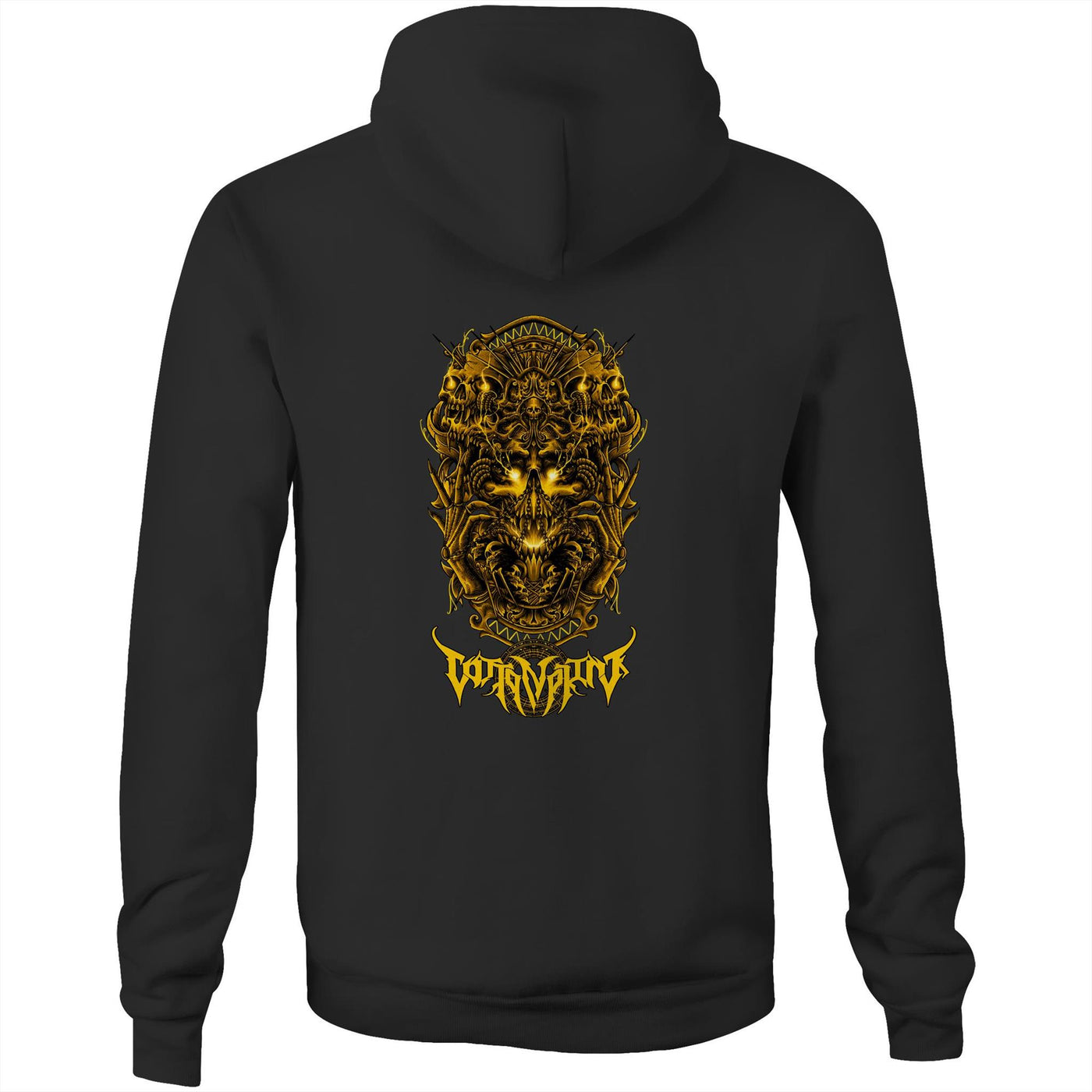 SCREAM IN THE DARK III - Mens Pocket Hoodie - BACK PRINT