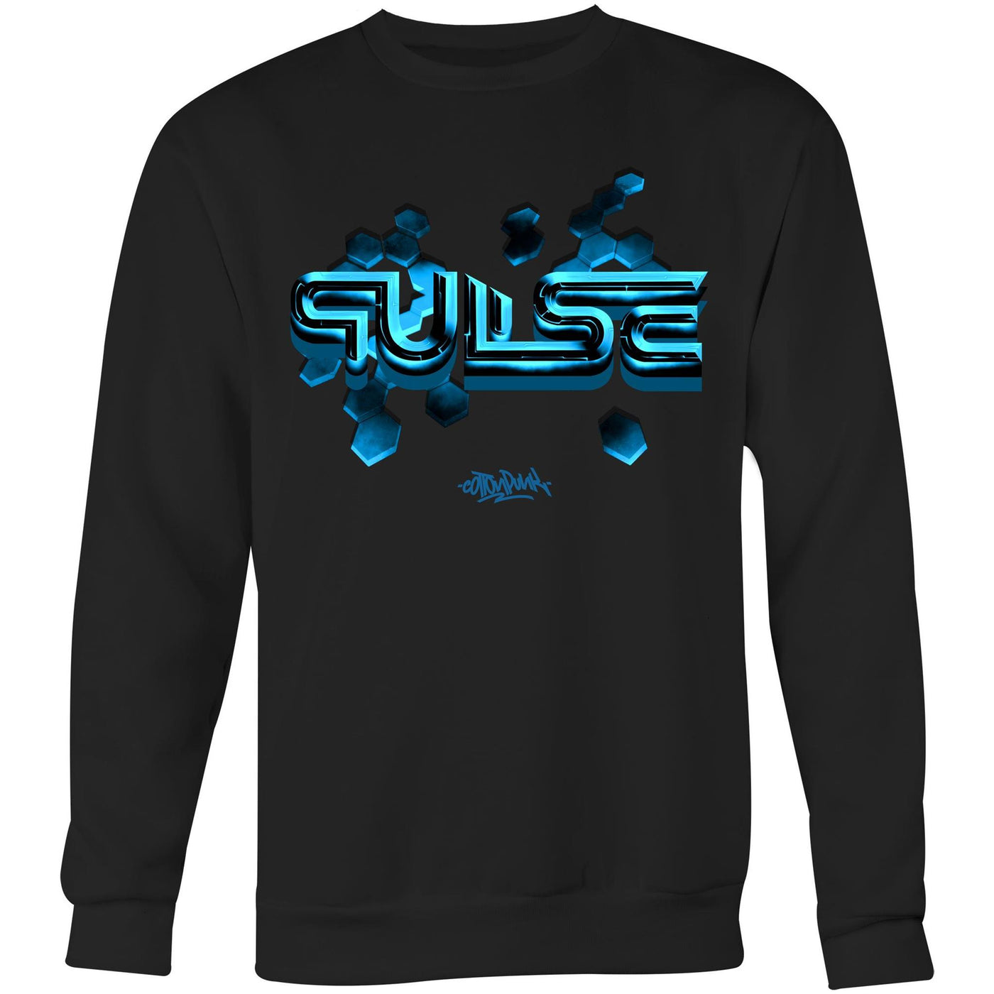 PULSE - Mens Sweatshirt - FRONT PRINT