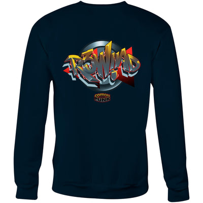 R3WIND - Mens Sweatshirt - BACK PRINT