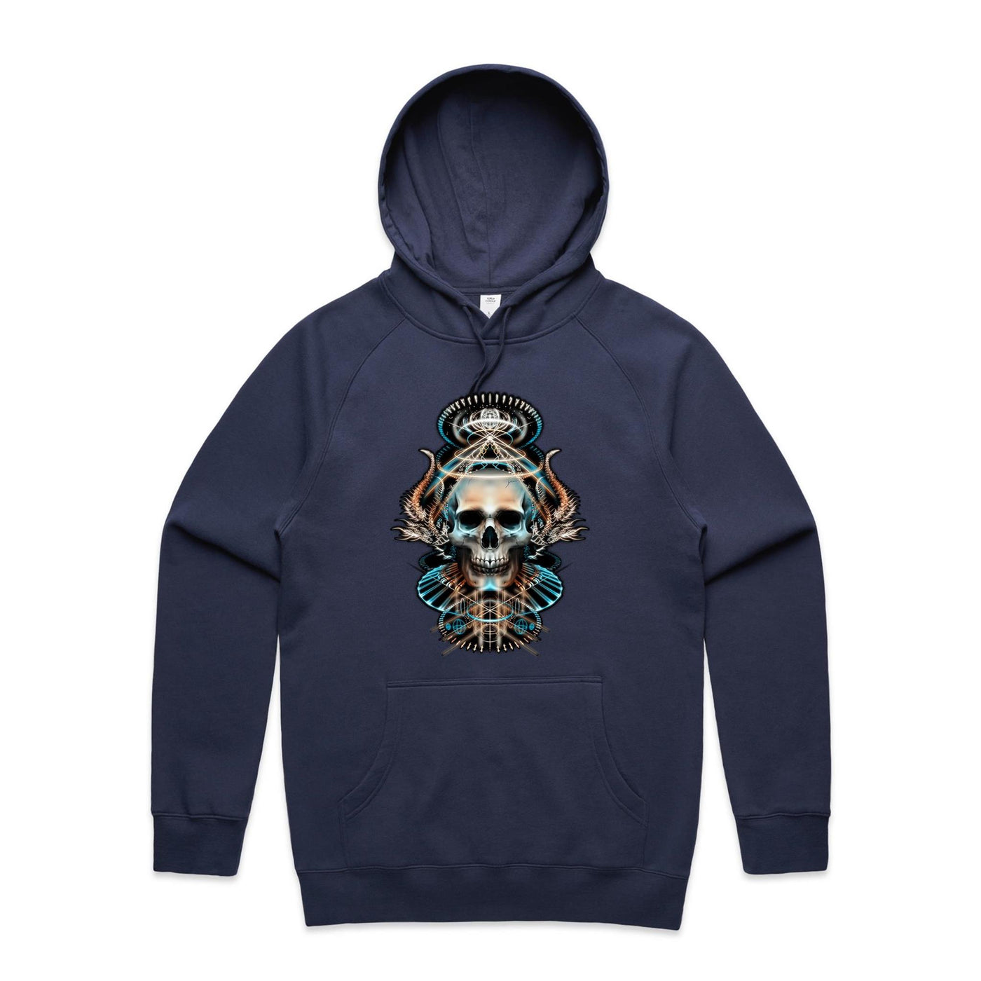 2experiMENTAL - Mens Pocket Hoodie - FRONT PRINT