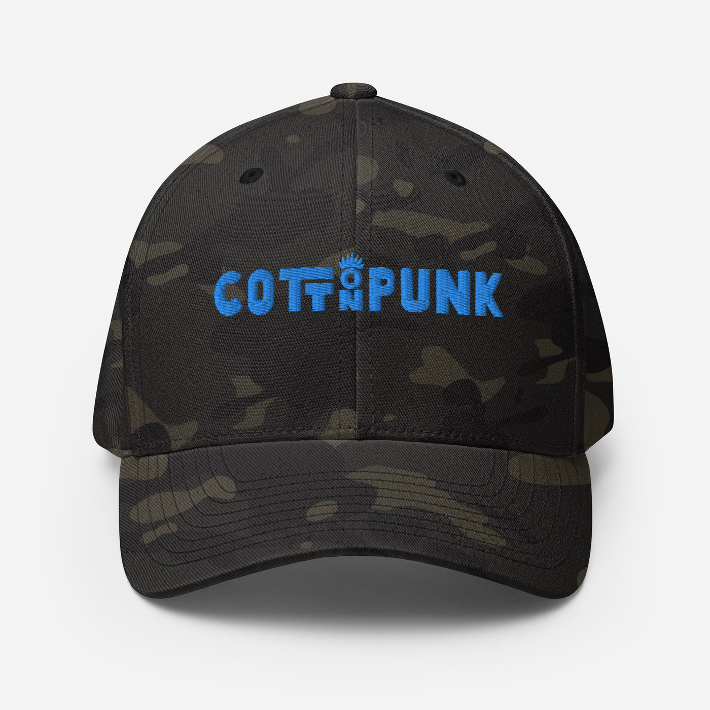 COTTONPUNK FLEXI CAP - AQUA BLUE