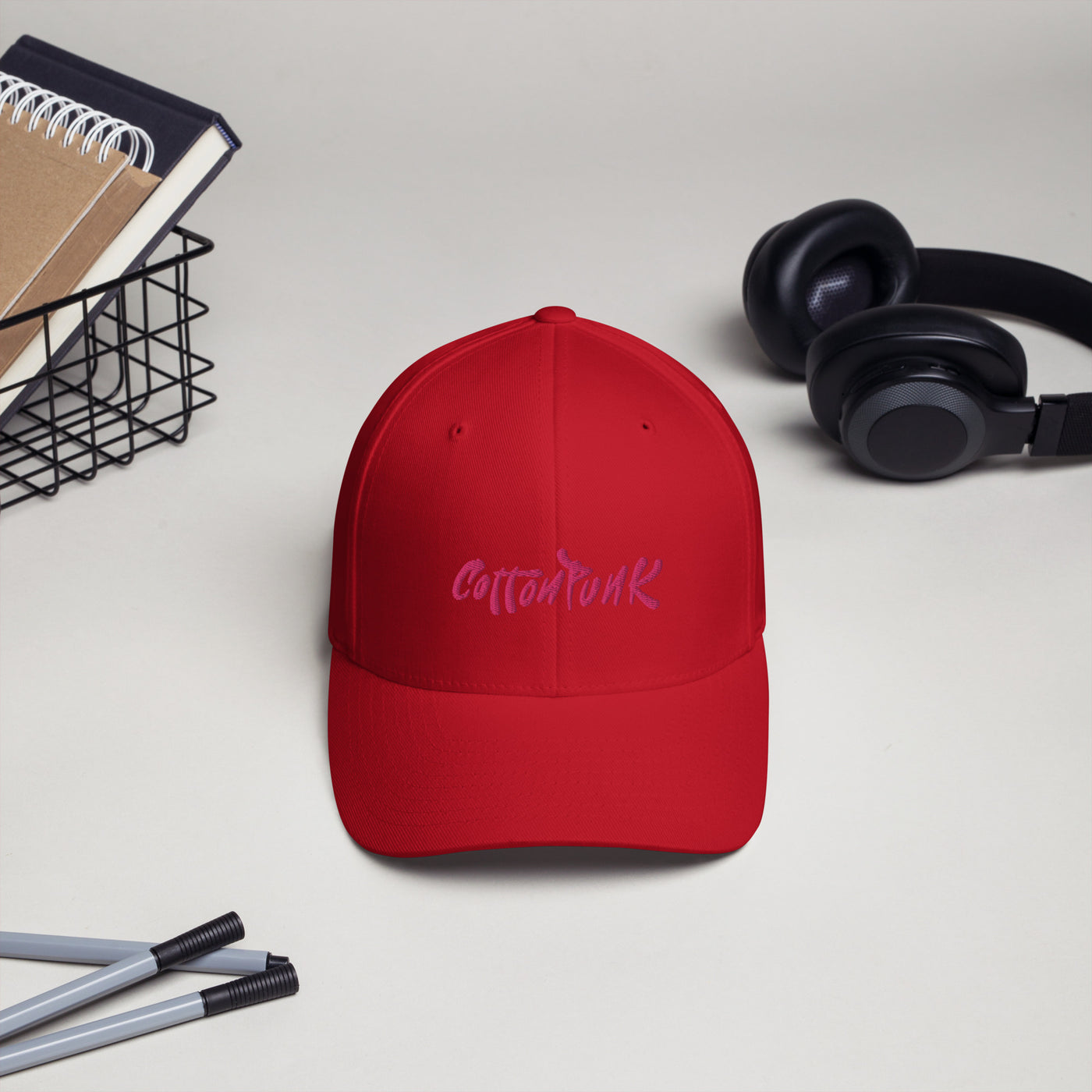 COTTONPUNK FLEXI CAP - FLAMINGO