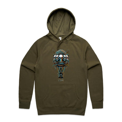 experiMENTAL - Mens Pocket Hoodie - FRONT PRINT