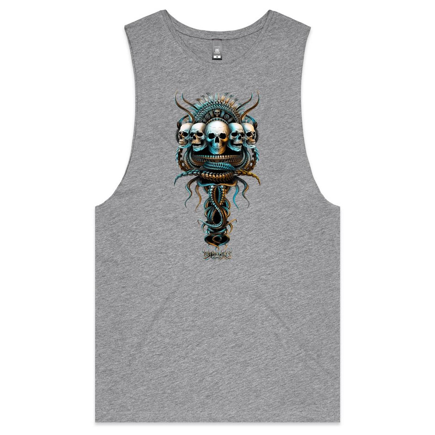 experiMENTAL - Mens Sleeveless T-Shirt - FRONT PRINT