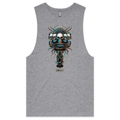 experiMENTAL - Mens Sleeveless T-Shirt - FRONT PRINT